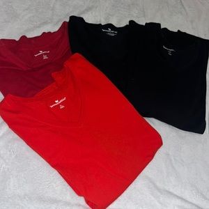 Women within, 4 assorted shirts, 3 L and 1 1X, NEVER WORN